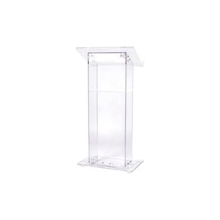 National Public Seating Acrylic Lectern - Podium Style 401S